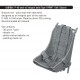 1/48 P-40 Seat with Integral Belts Type 1 for Eduard kits