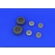 1/48 Panavia Tornado IDS Wheels (with Paint Mask) for Revell kit