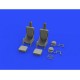 1/48 L-29 Ejection Seats Brassin Set for Eduard/Amk kits