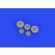 1/48 Canadair Sabre F.4 Wheels for Airfix kits