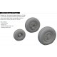 1/72 Lockheed Martin F-35B Lightning II Wheels for Tamiya kits