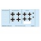 1/48 Focke-Wulf Fw 190A-6 National Insignia Decals for Eduard kits