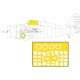 1/48 Grumman FM-2 Wildcat TFace Masks for Eduard kits