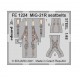 1/48 Mikoyan-Gurevich MiG-21R Seatbelts Detail Set for Eduard kits