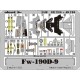 1/48 Focke-Wulf Fw 190D-9 Colour Photoetch Set Vol.2 for Tamiya kit