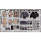 1/48 Messerschmitt Bf-110D Nachtjager Interior Detail Set for Dragon/Cyber Hobby