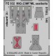 1/48 Mikoyan-Gurevich MiG-23MF/ML Seatbelts Steel Detail Set for Eduard/Trumpeter kits