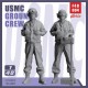 1/48 USMC LHA/LHD Ground Crew (2 figures)