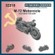 1/32 WWII Soviet M-72 Motorcycle