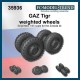 1/35 GAZ Tigr Weighted Wheels for Zvezda kits