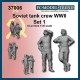 1/35 WWII Soviet Tank Crew Set #1