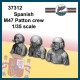 1/35 Spanish M47 Patton Crews (3 Busts)