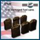 1/35 WWII US Dented Fuel Cans