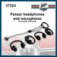 1/35 Panzer Headphones and Microphone