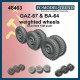 1/48 GAZ-76 & BA 64 Weighted Wheels
