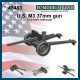 1/48 US M3 37mm Canon Gun Resin Kit