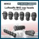 1/48 Luftwaffe Heads w/M43 Cap