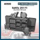 1/48 SdKfz 251/11 Cable Reels Equipment Cabinet