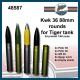 1/48 KwK 36 88mm Rounds for Tiger Tank (3D Printed Kits)