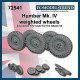 1/72 Humber Mk Iv Weighted Wheels for Attack kit