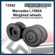 1/72 Mercedes L1500A Weighted Wheels for Attack kit