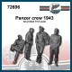 1/72 Panzer Crews 1943 (4 figures)