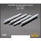 1/48 LAU-115D/A Launcher for F/A-18E/F dual LAU-127B/A carriage (4pcs)