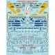 1/48 F/A-18C/D Leatherneck Legacy Hornets Waterslide Decals