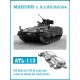 1/35 Archer Self-Propelled Gun Metal Tracks (230 Links)