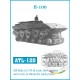 Metal Tracks for 1/35 German E-100 Super Heavy Tank (420 links)