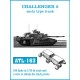 1/35 British Challenger 2 Early Type Metal Tracks (160 links)