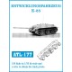 1/35 German Entwicklungsfahrzeug E-25 Metal Tracks (158 links)