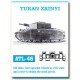 Metal Tracks for 1/35 Hungarian Turan Zrinyi (240 links)