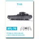 Metal Tracks for 1/35 Soviet T-35 Heavy Tank (270 links)