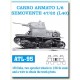 Metal Tracks for 1/35 Italian Carro Armato L/6 Semovente 47/32(L40) (180 links)