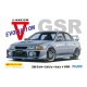 1/24 Mitsubishi Lancer Evolution V GSR w/Masks