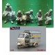 1/35 Vietnam War Saigon Shuttle Tricar With Driver &amp; Passengers