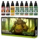 Acrylic Paint Set - Pestilence (8x 17ml, matt finish)