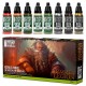 Acrylic Paint Set - Hammer Legion (8x 17ml, matt finish)