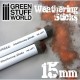 15mm Sponge Weathering Brushes/Sticks (2 pens)