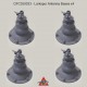 1/35 Britain/Australian/NATO Larkspur Antenna Bases and Antennas (4pcs)