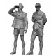 1/48 WWII German Dak Officer set (2 figures)