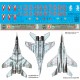 Decal for 1/48 MiG-29 B HUNAF old Russian painting