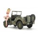 1/24 1/4 Ton 4x4 Utility Truck with Blond Girl Figure