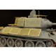 1/48 T-34-85 Improvised Schurzen PE parts for Hobby Boss model