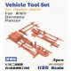 1/35 WWII German Panther Ausf.A Vehicle Tool Set