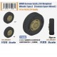 1/35 WWII German Sd.Kfz.234 Weighted Wheels Type.3 (Contain Spare Wheel)