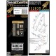 1/32 Messerschmitt Bf109G-2/4 Seatbelts (laser) & PE Detail Sets for Revell kits