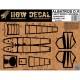 1/48 Albatros D.V / D.Va Light Wood Natural Transparent Decal for Eduard kits