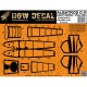 1/48 Albatros D.V / D.Va Light Wood Yellow Transparent Decal for Eduard kits